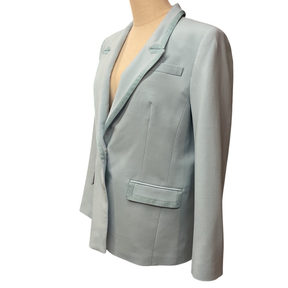 J. Crew Vivienne Collared Blazer in Italian Stretch Merino Wool Blend‎ Size 10 - Picture 3 of 10
